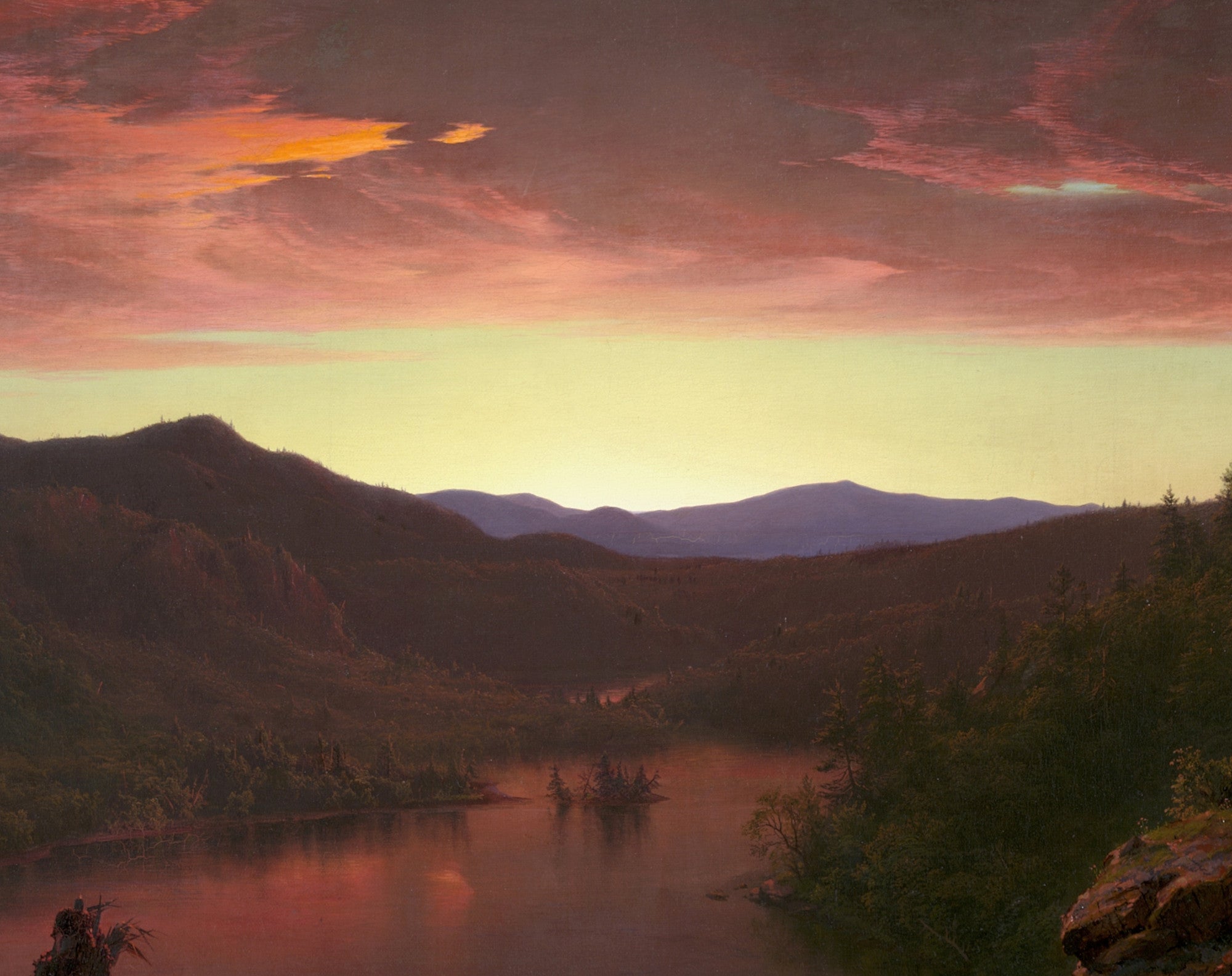 Twilight in the Wilderness, Frederic Edwin Church