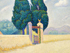 Paul Signac Fine Art Print, Two Cypresses