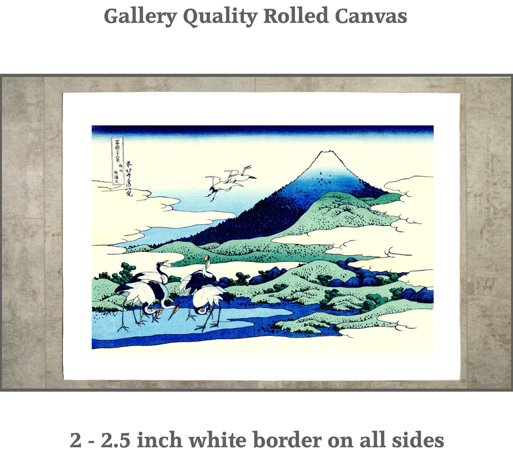 36 Views of Mount Fuji, Umezawa in Sagami Province, Katsushika Hokusai, Japanese Print