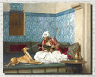 Jean-Léon Gérôme Fine Art Print : Une plaisanterie