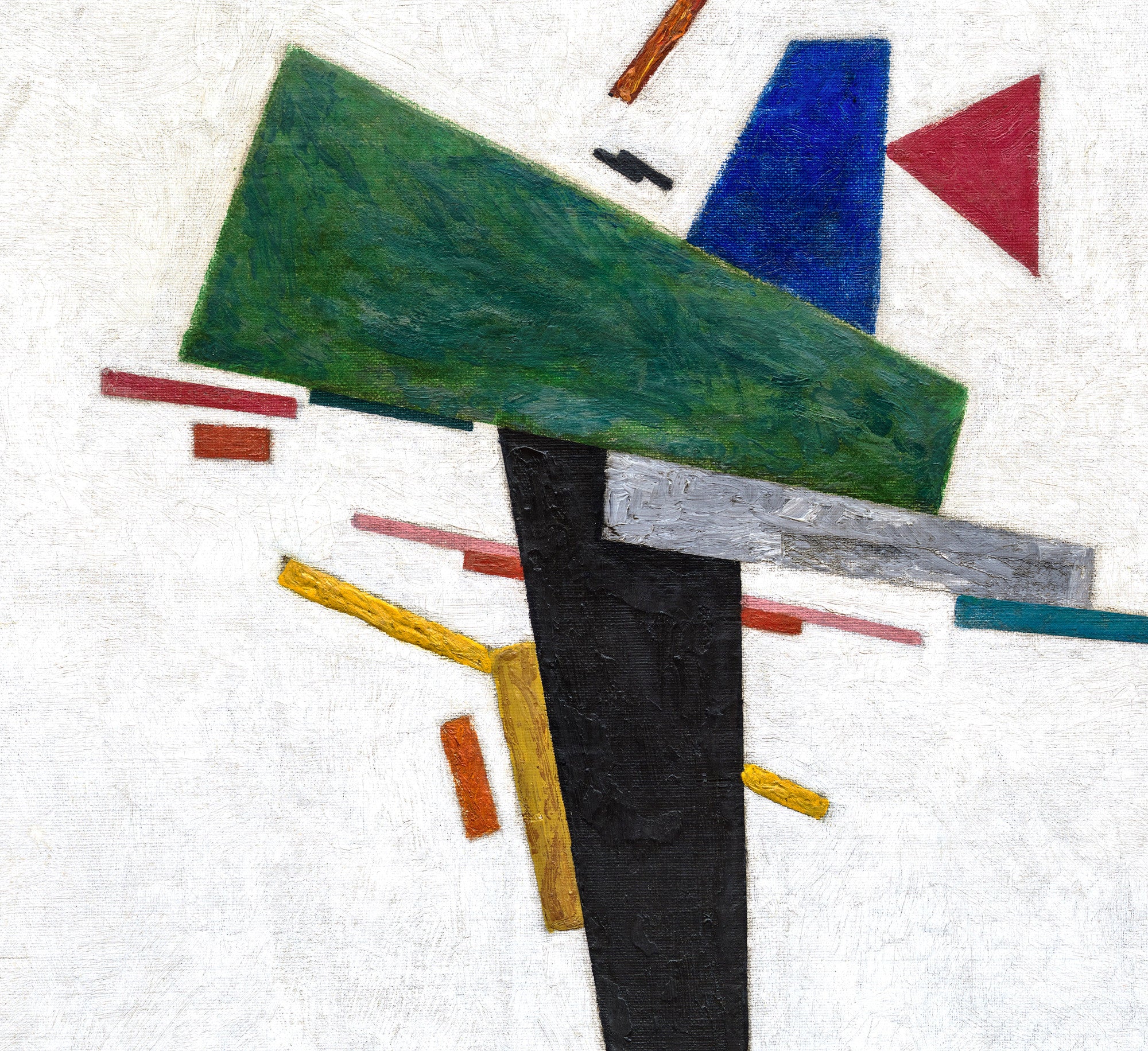 Kazimir Malevich Fine Art Print, Abstract Suprematist Composition