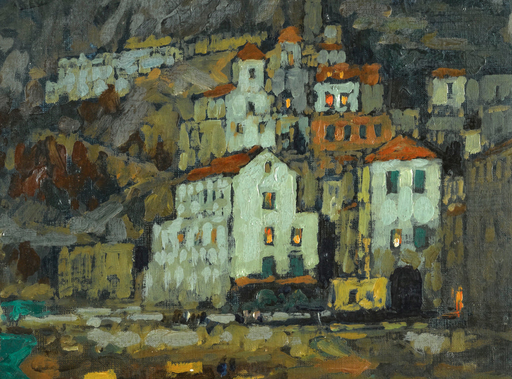 Konstantin Gorbatov Fine Art Print, View of Amalfi