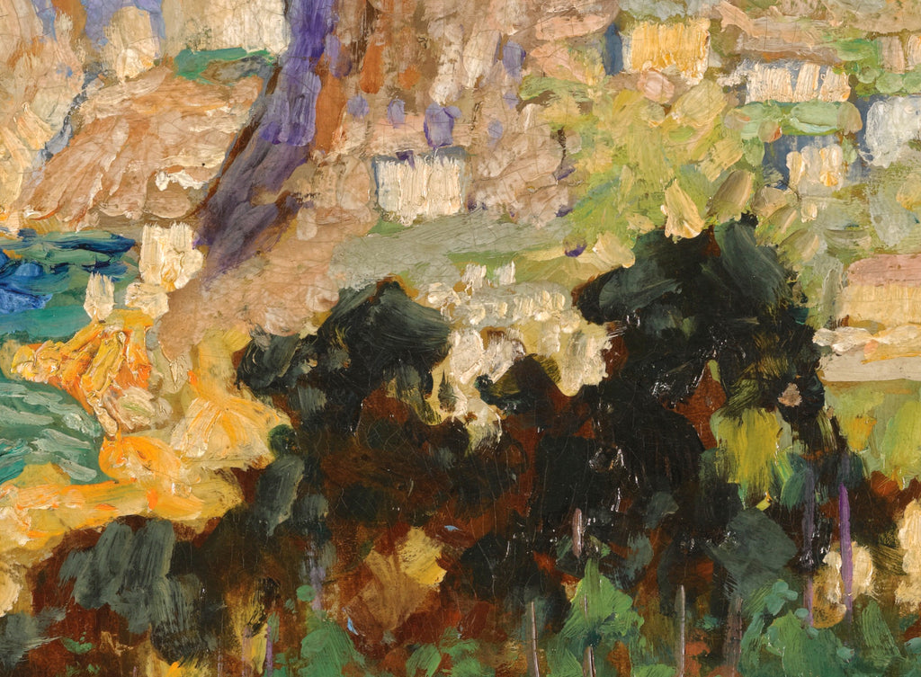 Konstantin Gorbatov Fine Art Print, View of Monte Solaro, Capri
