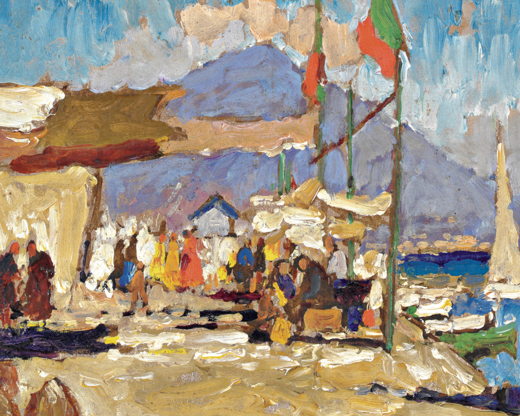 Konstantin Gorbatov Fine Art Print, View of Naples