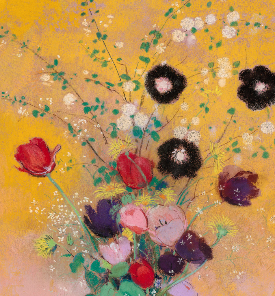Vase of Flowers, Odilon Redon Fine Art Print