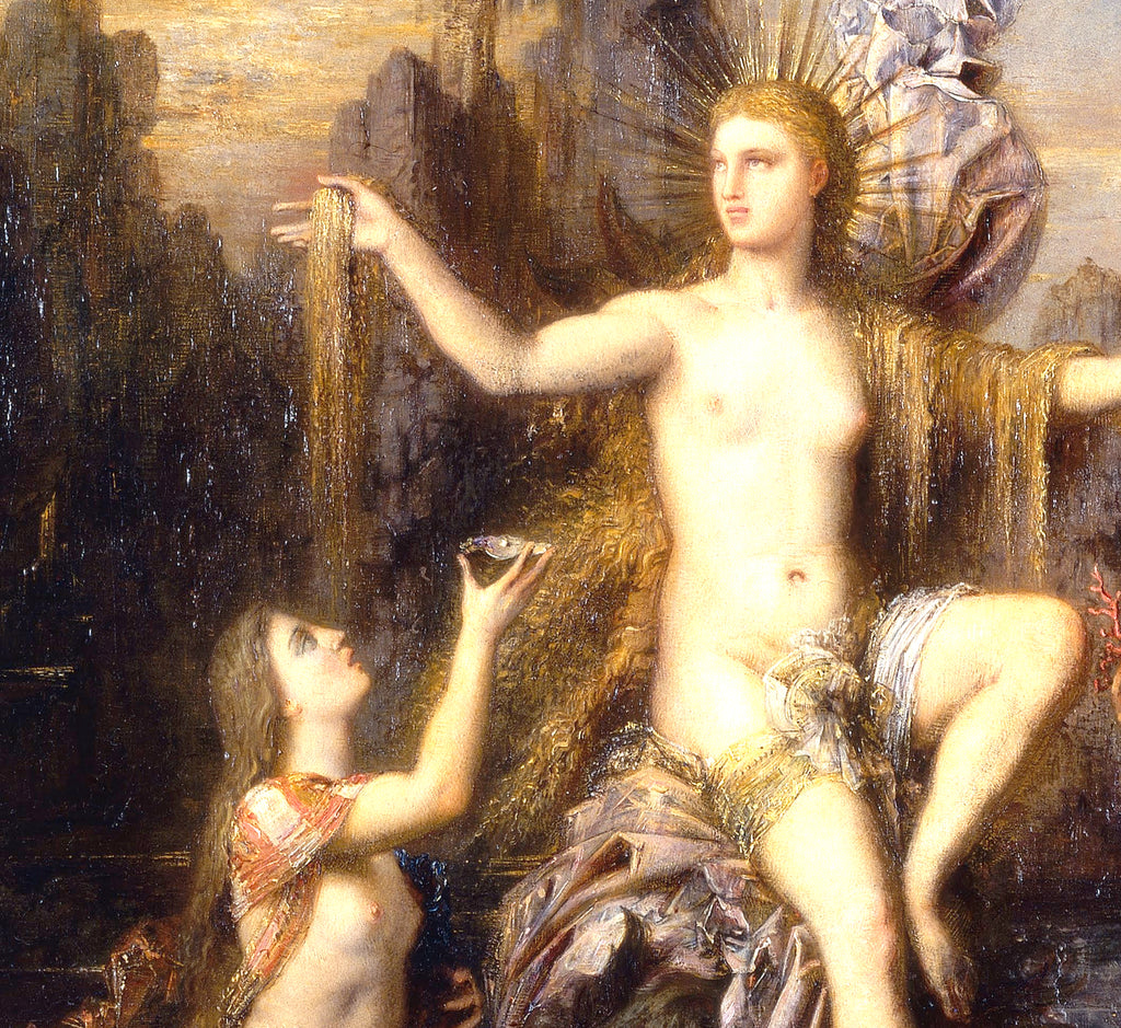 Gustave Moreau Fine Art Print, Venus Rising from the Sea