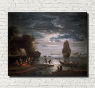 Claude Joseph Vernet, Fine Art Print : The Night