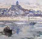 Claude Monet Fine Art Print, Vétheuil in Winter