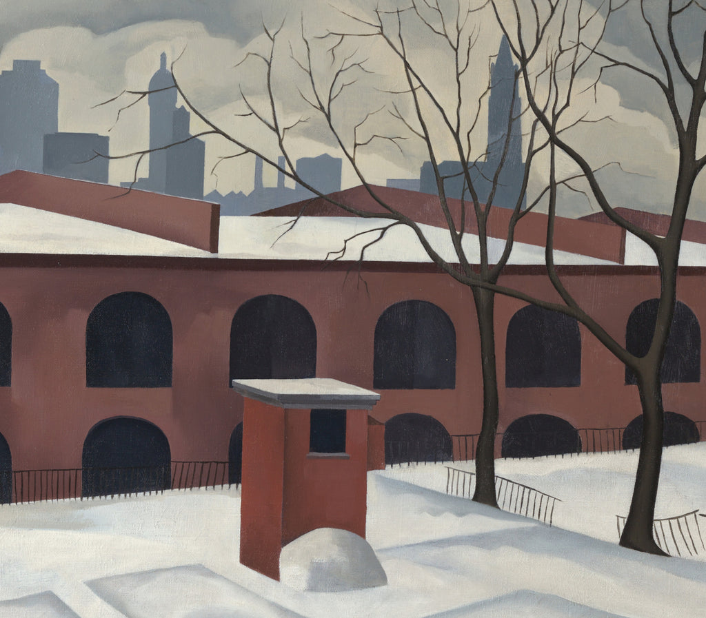 George Ault Fine Art Print, View from Brooklyn