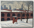 George Ault Fine Art Print, View from Brooklyn