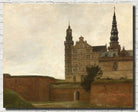 Carl Holsøe Fine Art Print, View from Kronborg Castle in Elsinore