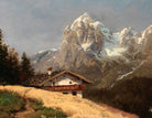 Hjalmar Munsterhjelm Fine Art Print, View from Ramsau