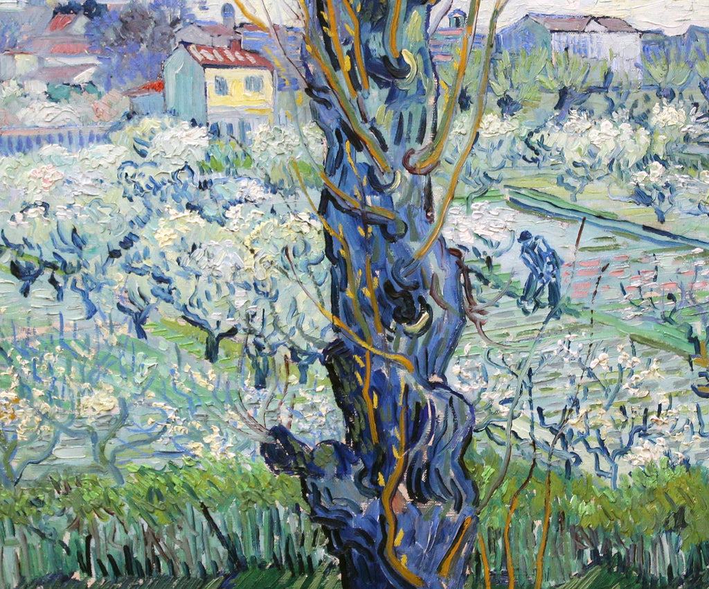 Vincent Van Gogh Fine Art Print, View of Arles, Flowering Orchards