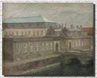 View of Christiansborg Palace. Late Autumn, Wilhelm Hammershoi Fine Art Print