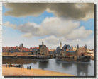 Johannes Vermeer Fine Art Print : View of Delft