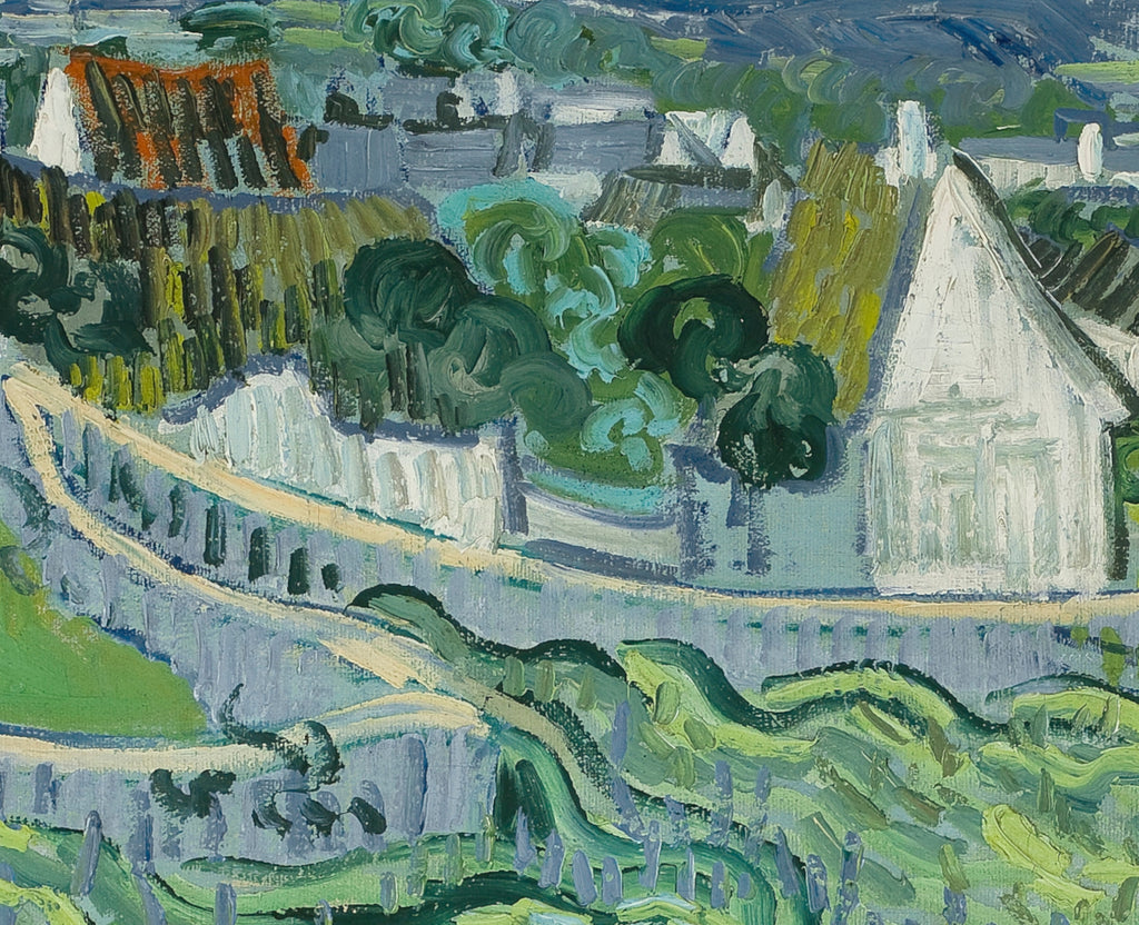 Vineyards at Auvers, Vincent Van Gogh Fine Art Print