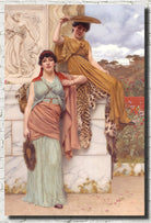 John William Godward Fine Art Print : Waiting for the Procession