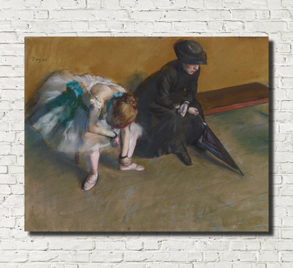 Edgar Degas, French Fine Art Print : Waiting