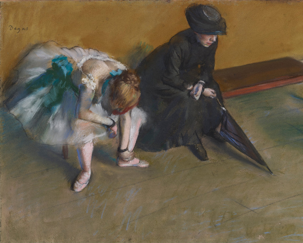 Edgar Degas, French Fine Art Print : Waiting
