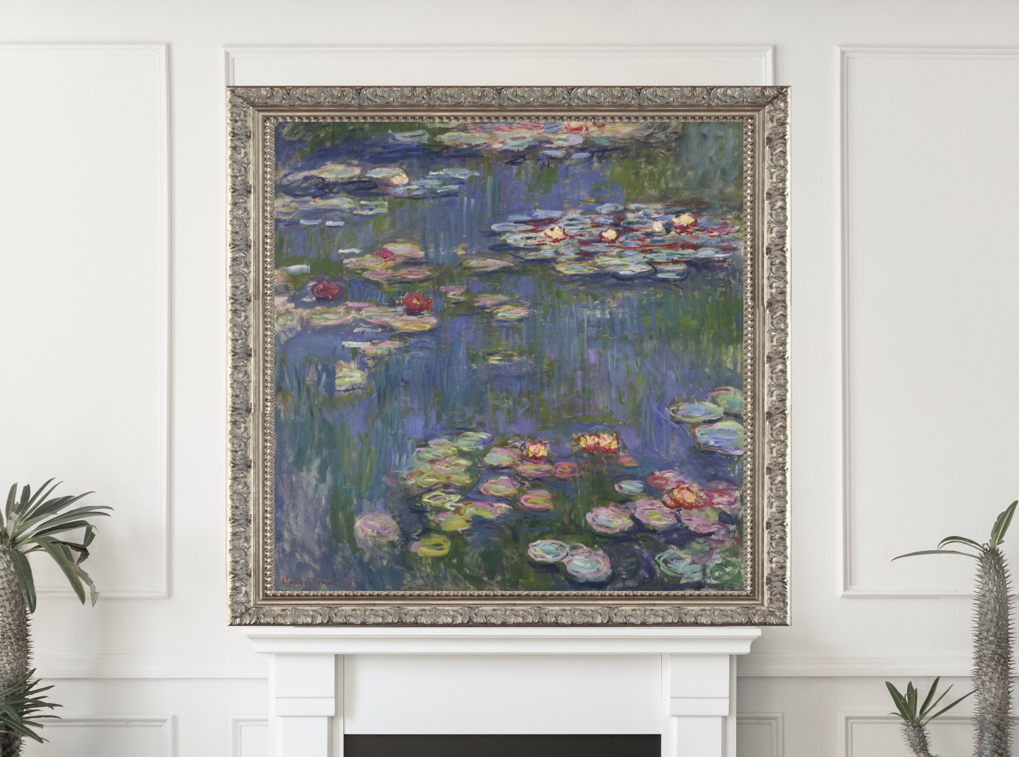 Water Lilies, Claude Monet (1916), Gallery Quality Canvas Reproduction