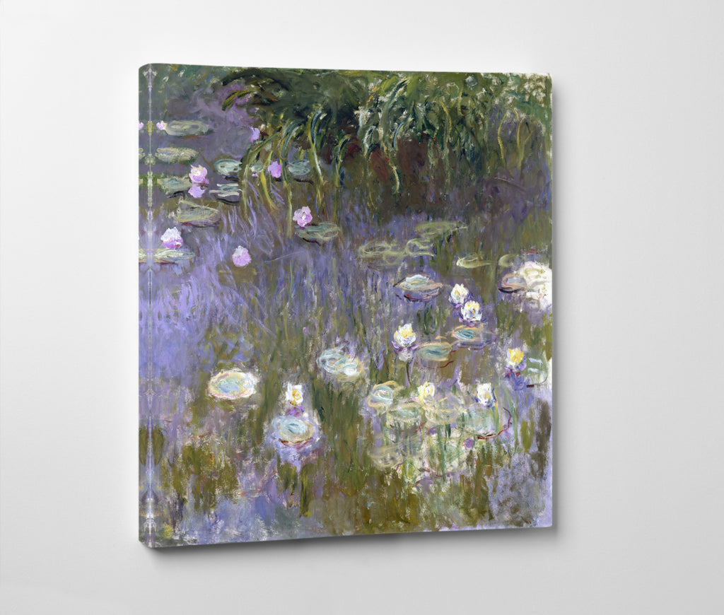 Claude Monet Water Lilies Oil Painting Art Case For IPhone 11 12 13 14 15 Pro Max Plus Mini XR XS SE – Soft Silicone Cover