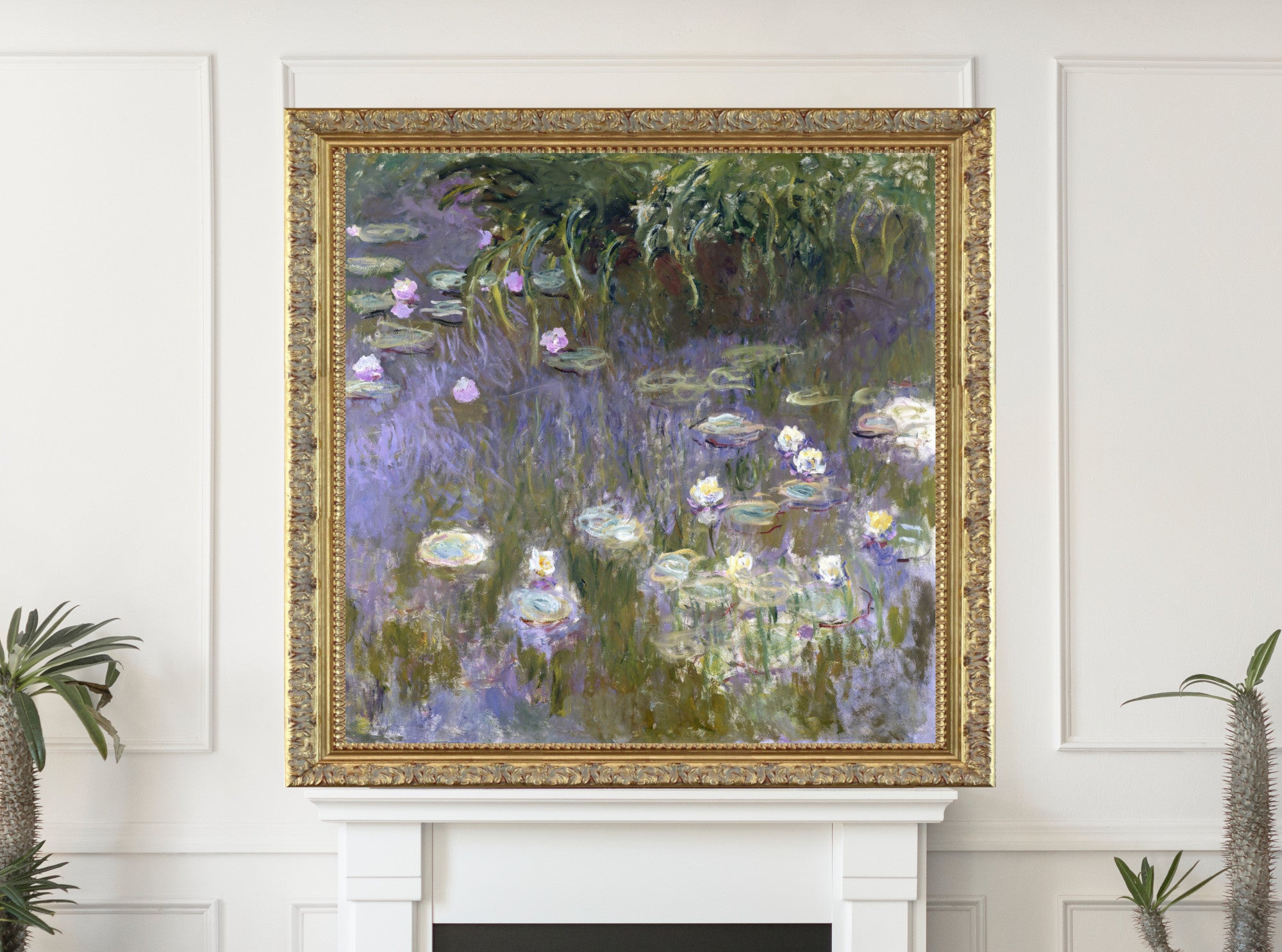 Water Lilies, Claude Monet (1922), Gallery Quality Canvas Reproduction