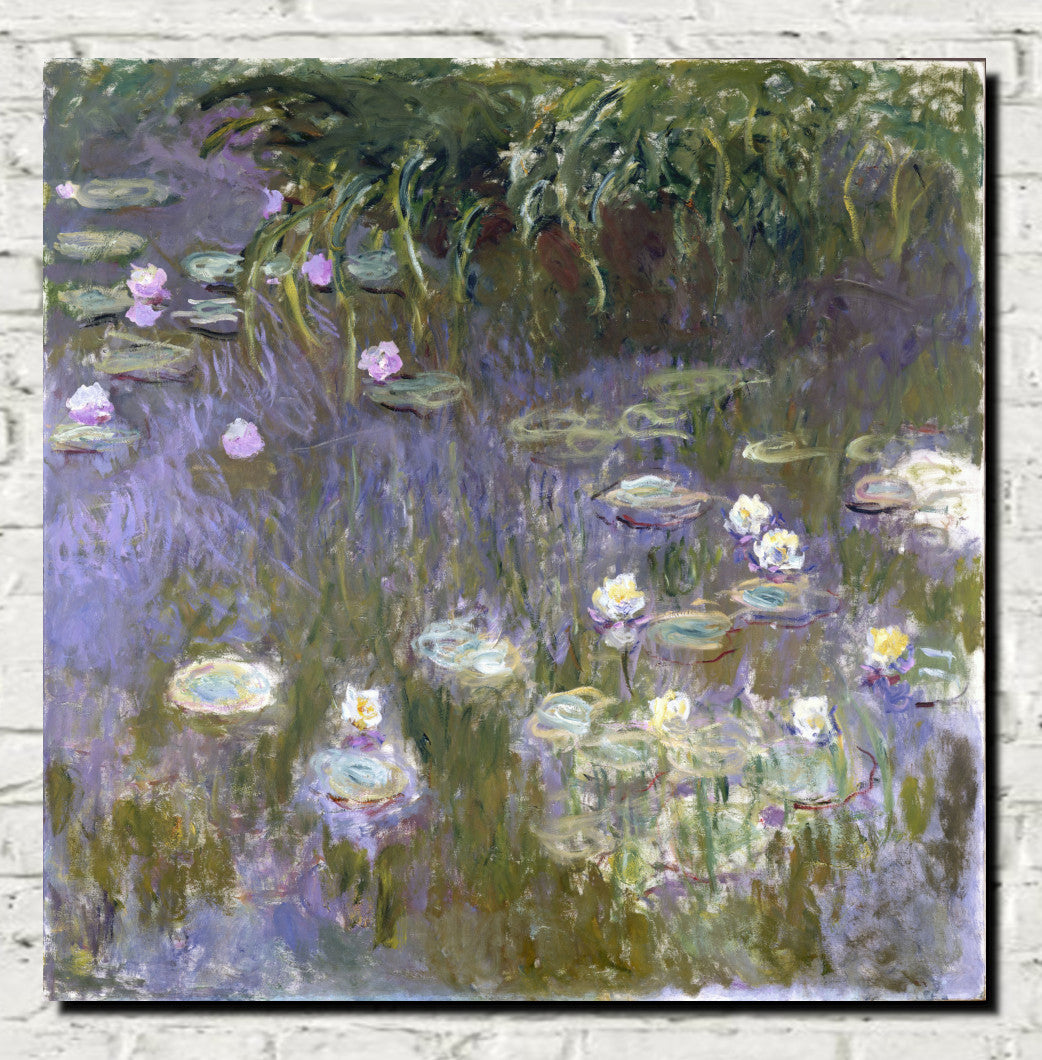 Water Lilies, Claude Monet (1922), Gallery Quality Canvas Reproduction