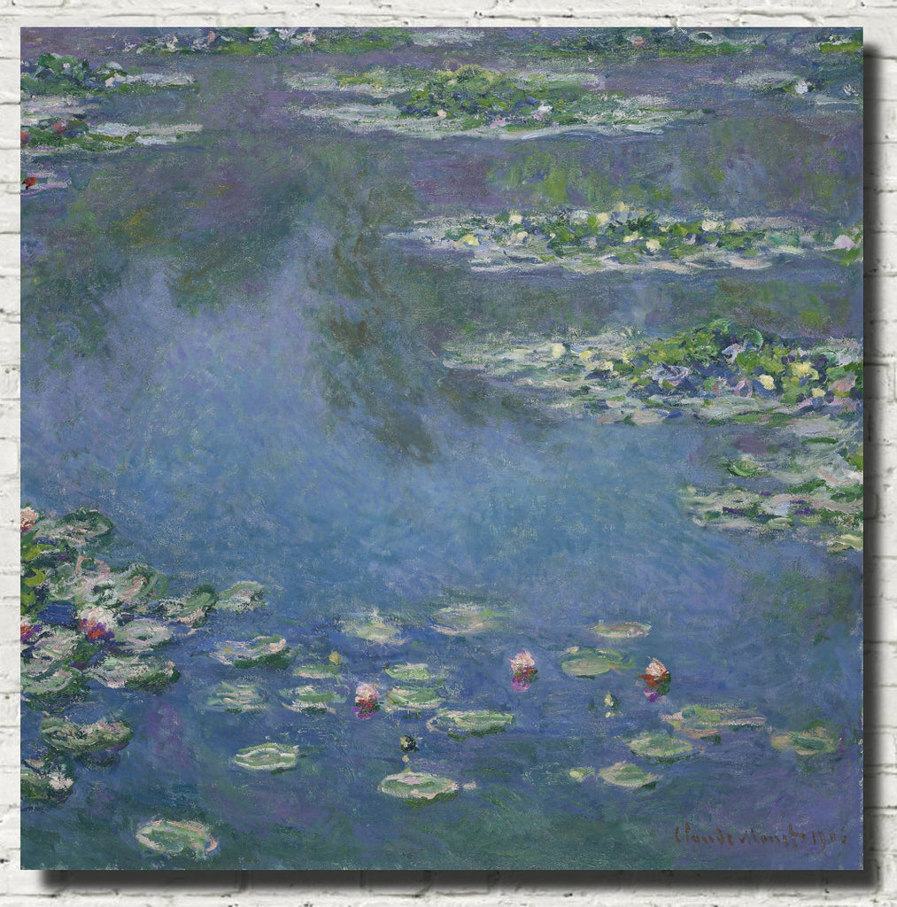 Water Lilies (1906), Claude Monet Impressionist Art Print