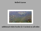 Water Lilies (Agapanthus), Claude Monet Gallery Quality Canvas Reproduction