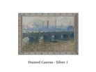 Claude Monet, Waterloo Bridge, Cloudy Weather, Gallery Quality Canvas Reproduction