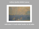 Waterloo Bridge, Sunlight Effect with Smoke, Claude Monet, Gallery Quality Canvas Reproduction