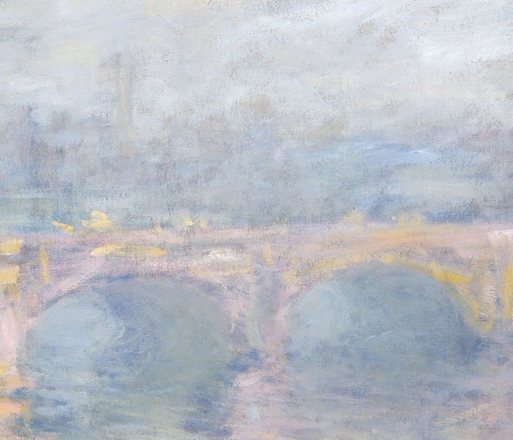 Waterloo Bridge, London at Sunset, Claude Monet, Gallery Quality Canvas Reproduction