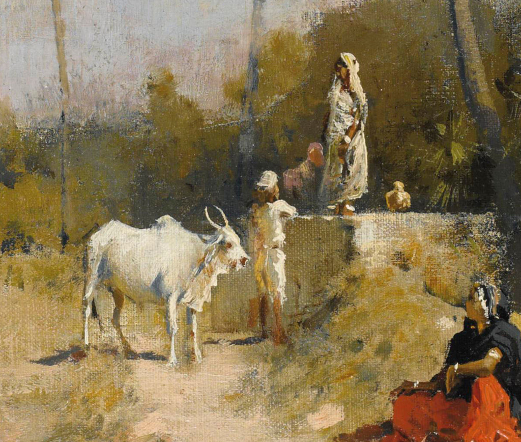 Edwin Lord Weeks Fine Art Print, Wells in South India