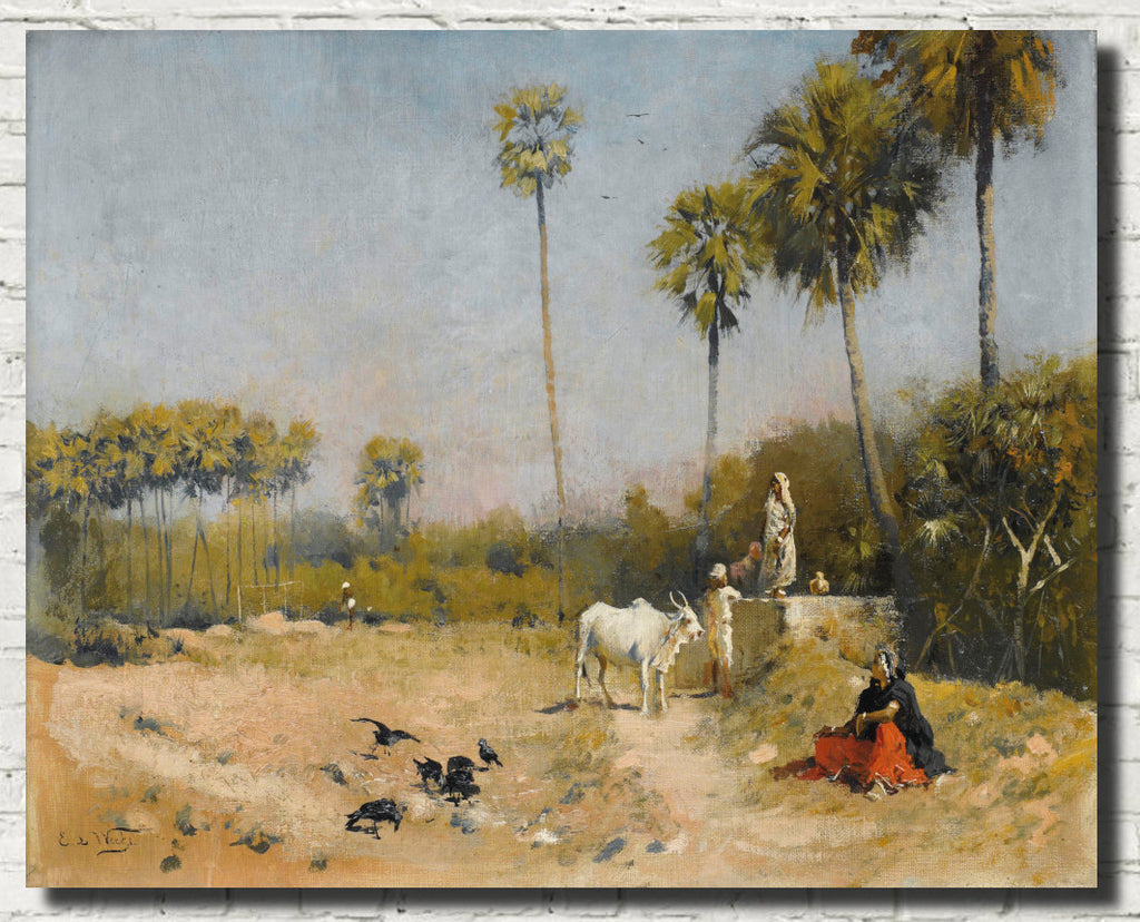 Edwin Lord Weeks Fine Art Print, Wells in South India