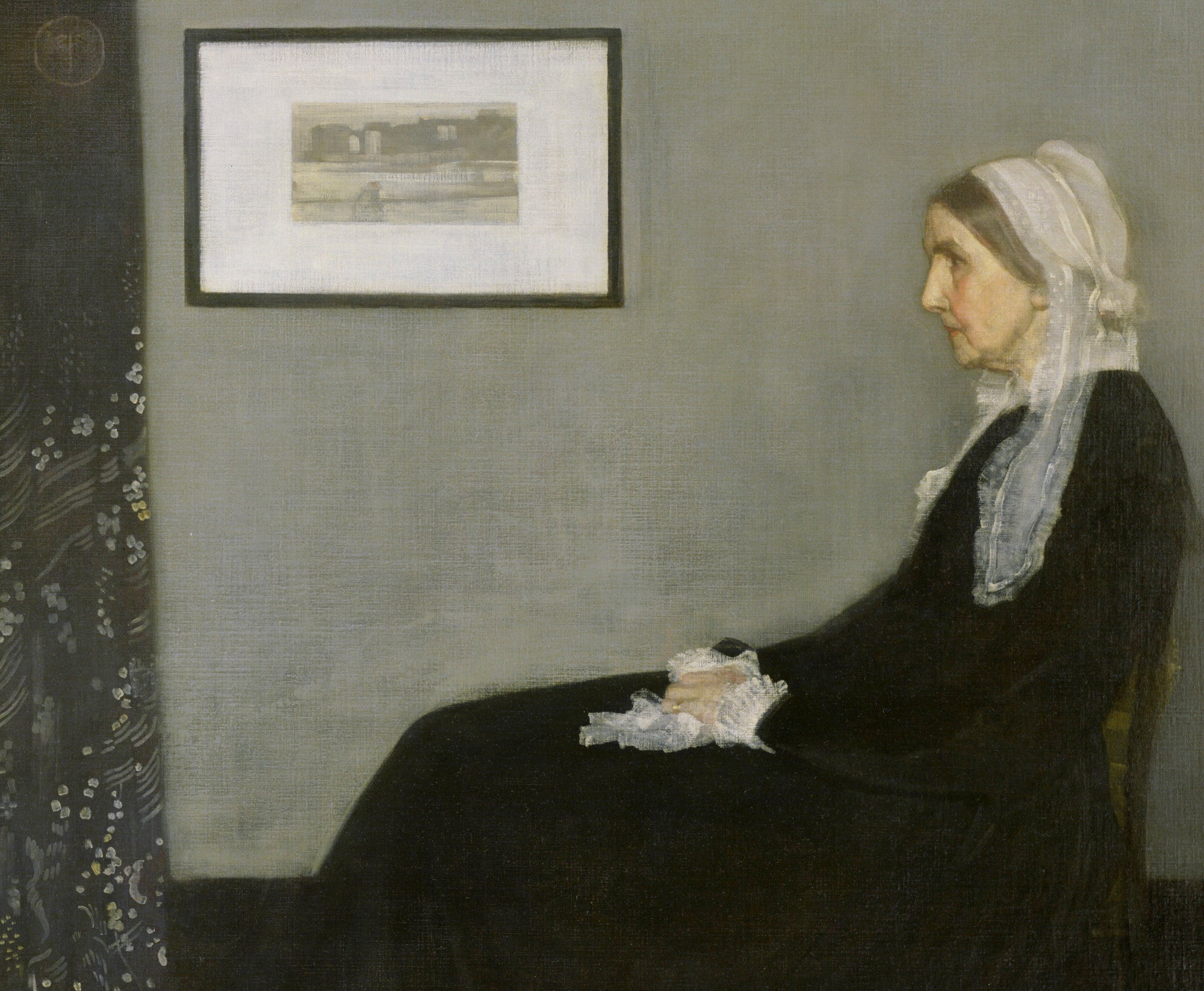 James Whistler Fine Art Print, Whistlers Mother