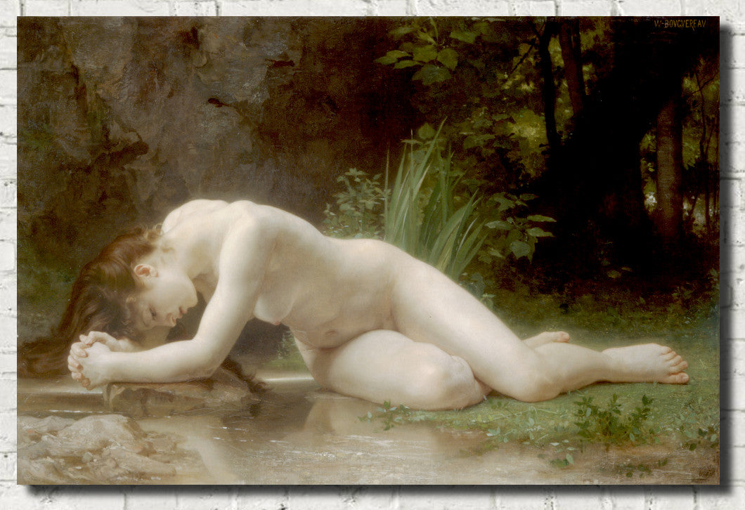 William-Adolphe Bouguereau, Fine Art Print : Biblis, Female Nude