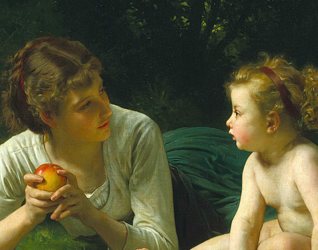 William-Adolphe Bouguereau, Fine Art Print : Temptation