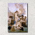 William-Adolphe Bouguereau, Old Masters Figure Print : Birth of Venus