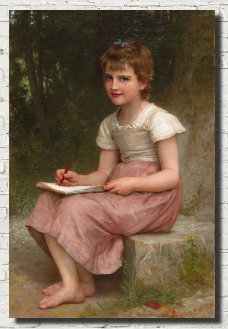 William-Adolphe Bouguereau, Fine Art Print : A Calling