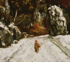 Gustave Courbet Fine Art Print, Winter in the Jura