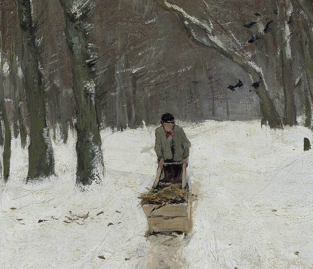 Winter in the Scheveningen Woods, Anton Mauve Fine Art Print