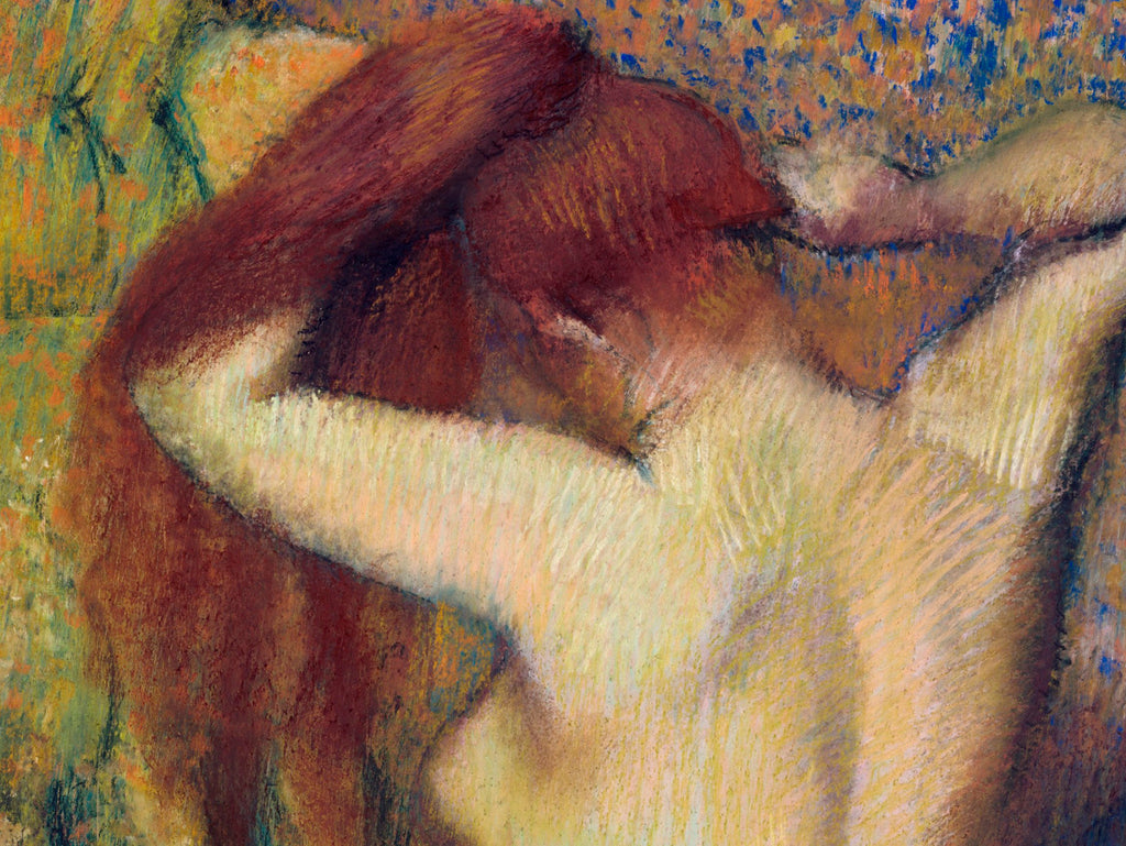 Edgar Degas, Fine Art Print : Woman Combing Her Hair
