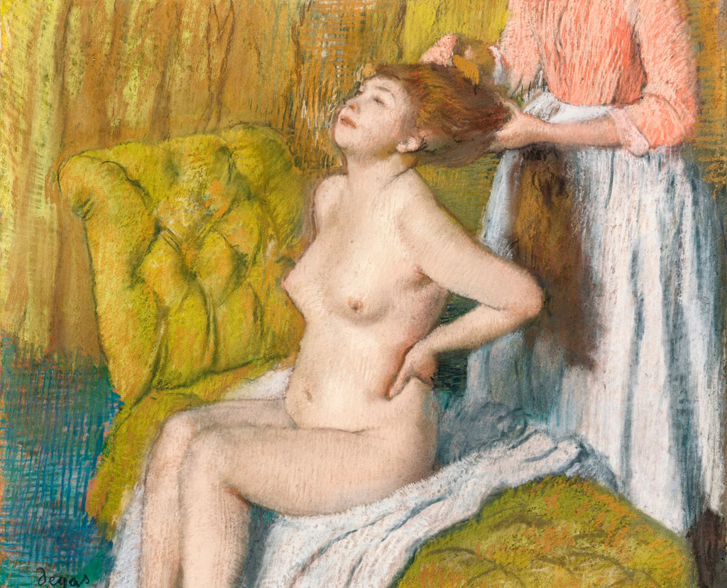 Edgar Degas, Fine Art Print : Woman Having Her Hair Combed