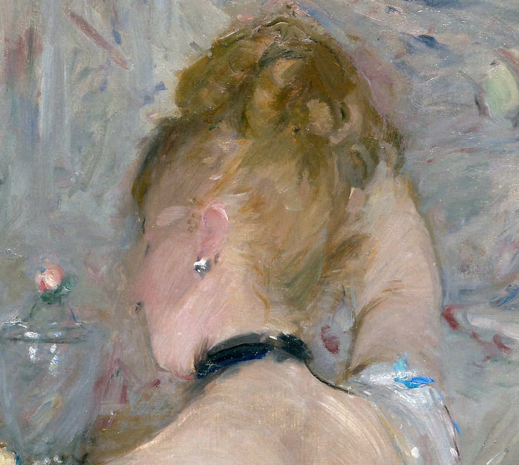 Berthe Morisot, French Fine Art Print : Woman at Her Toilette