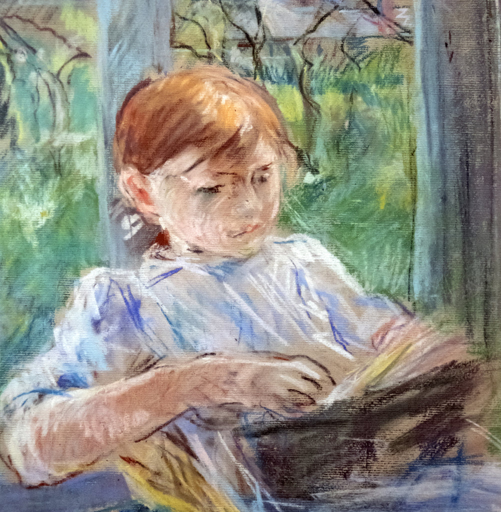 Berthe Morisot, French Fine Art Print : Young Girl Reading