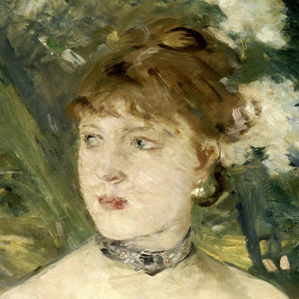 Berthe Morisot, French Fine Art Print : Young Girl in a Ball Gown