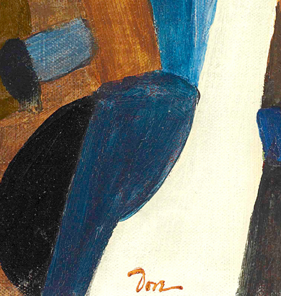 Arthur Dove Fine Art Print, Blue Jay Flew up in a Tree