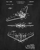 Aircraft Patent Poster Wall Art Aviation Blueprint - OnTrendAndFab