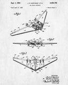 Aircraft Patent Poster Wall Art Aviation Blueprint - OnTrendAndFab