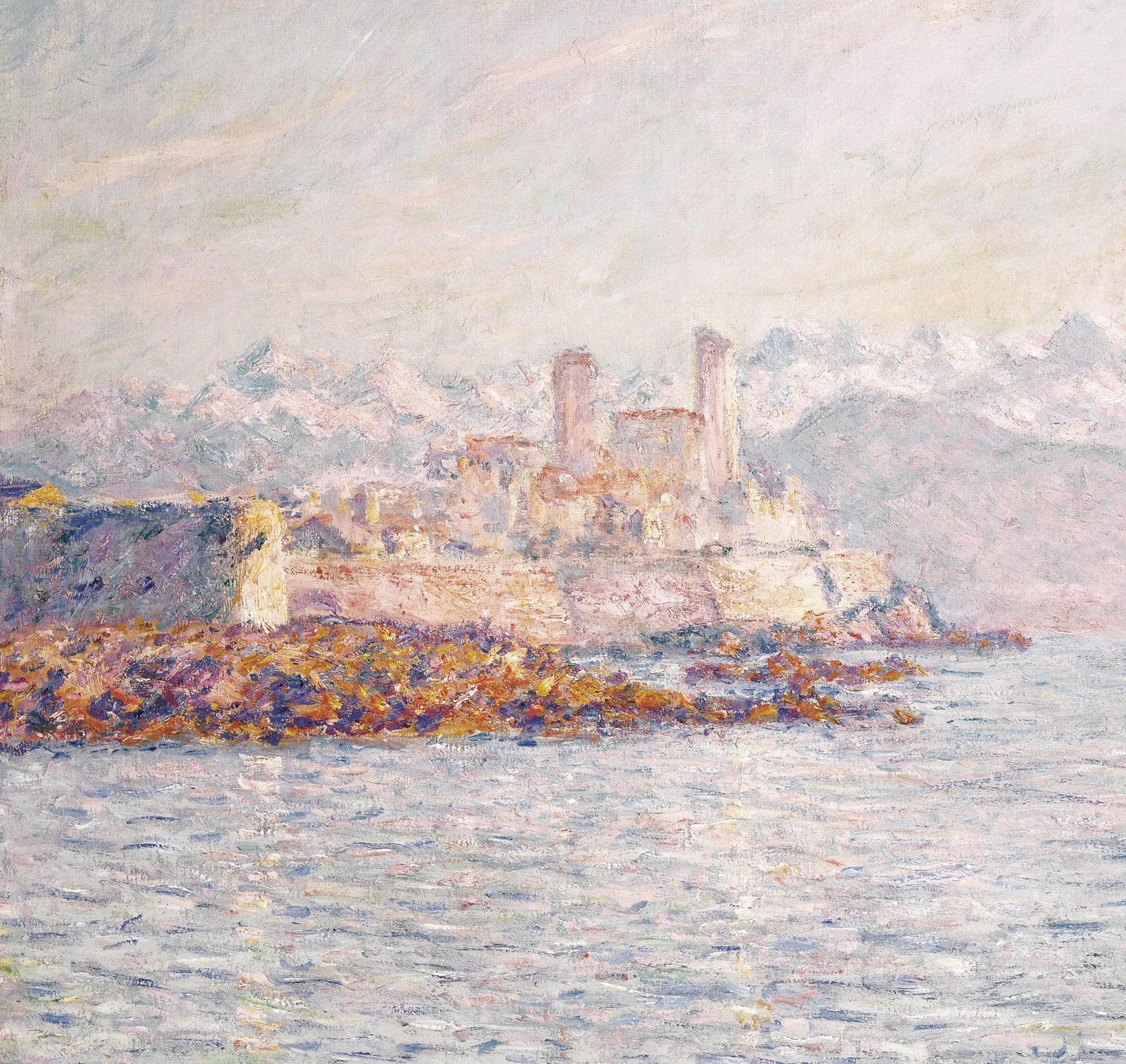 Claude Monet Fine Art Print, Antibes